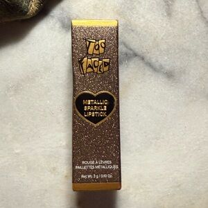 NEW IN BOX:) Too Faced  RARE  Metallic Sparkle Lipstick - Shade Hoochie